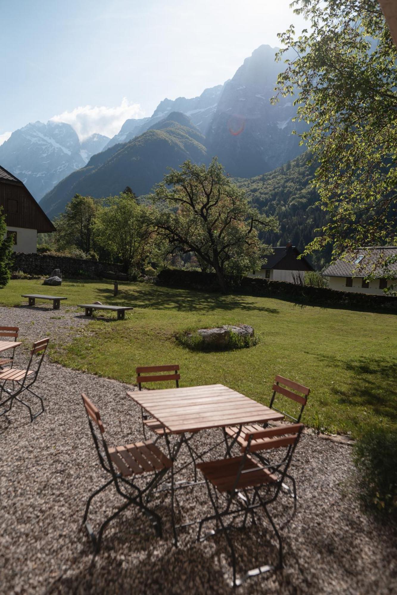Bed and Breakfast Gorska Roza Log pod Mangartom Exterior foto