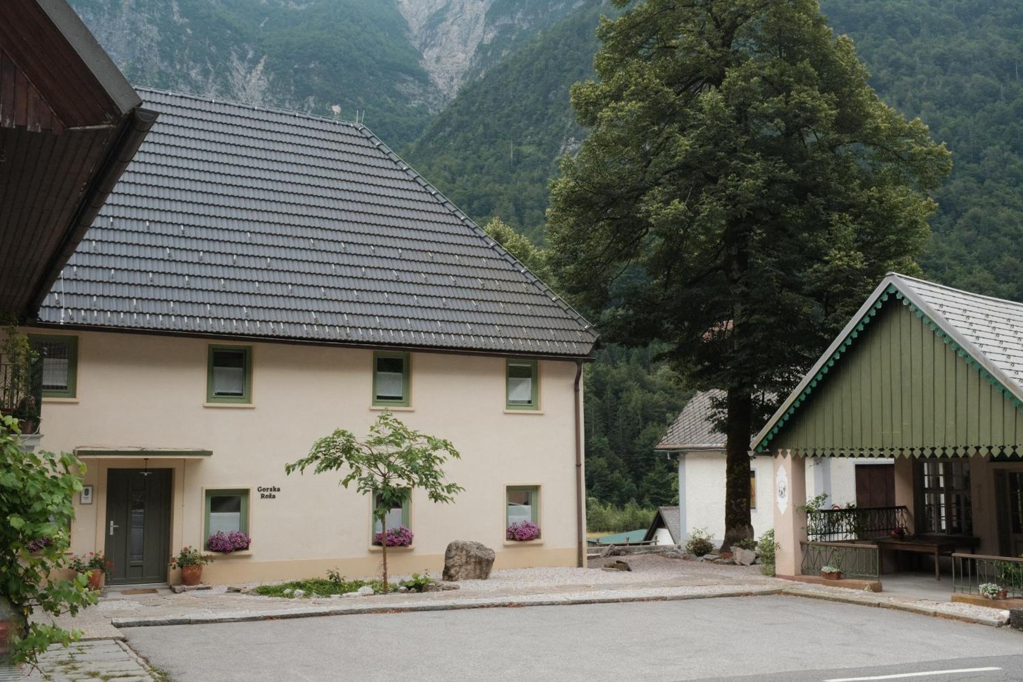 Bed and Breakfast Gorska Roza Log pod Mangartom Exterior foto